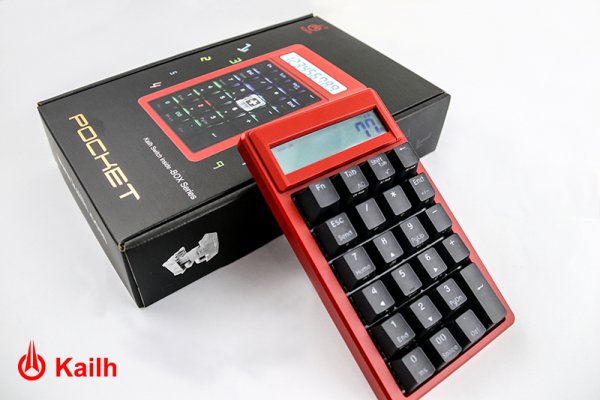 凯华Kailh发布新品 BOX轴Pocket计算器键盘
