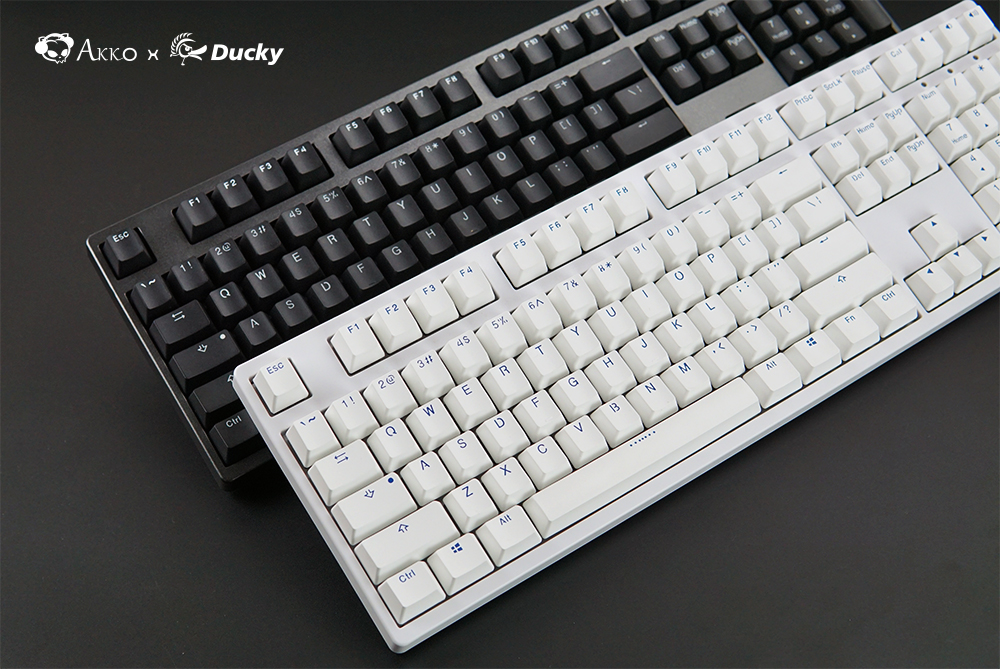 Akko Ducky发布3108 PBT二色版本机械键盘